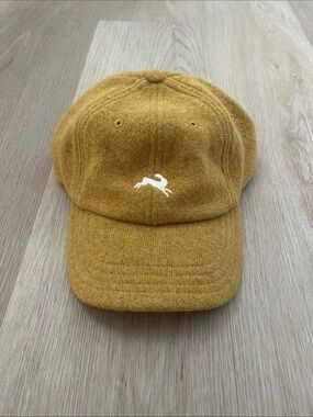 Tracksmith x Ciele Wool Running Baseball Cap - Mustard